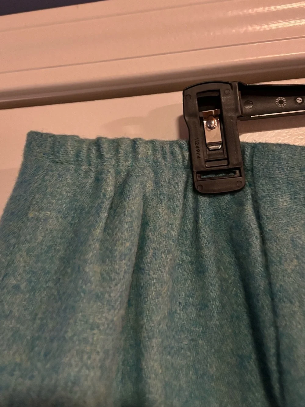 Talbots Wool Teal Scalloped Hem Women's Skirt, size 18W